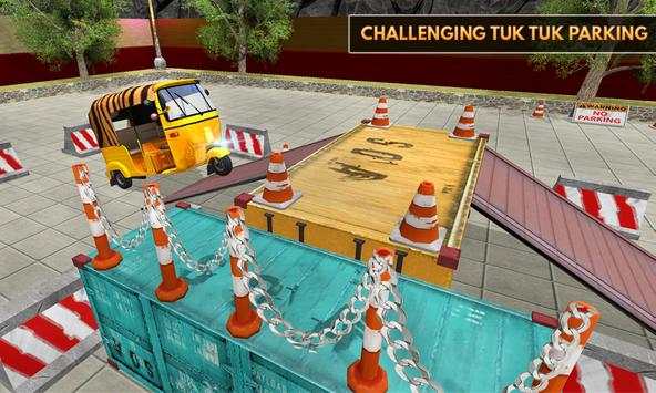 Tuk Tuk Rickshaw Parking Sim screenshot 2