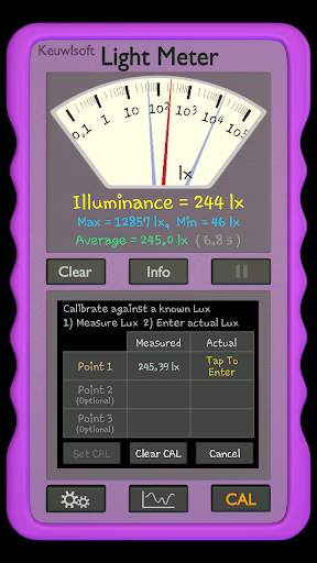 Light Meter screenshot 2