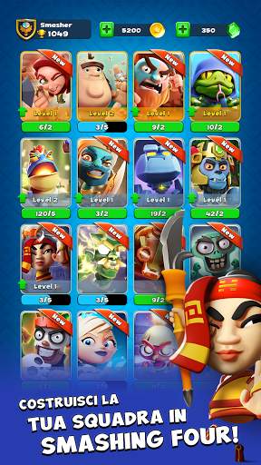 Smashing Four: PvP Eroe urto screenshot 4