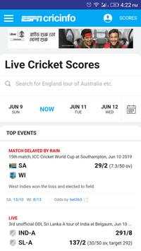 ESPN Live Cricket 2 تصوير الشاشة