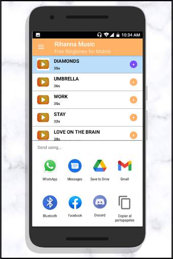 Rihanna Ringtones screenshot 4