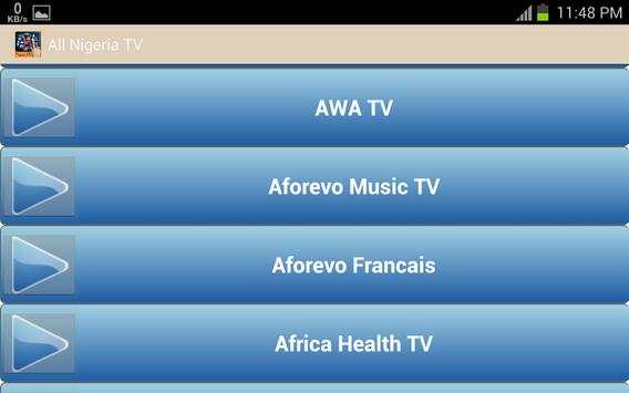 All Nigeria TV Channel स्क्रीनशॉट 7