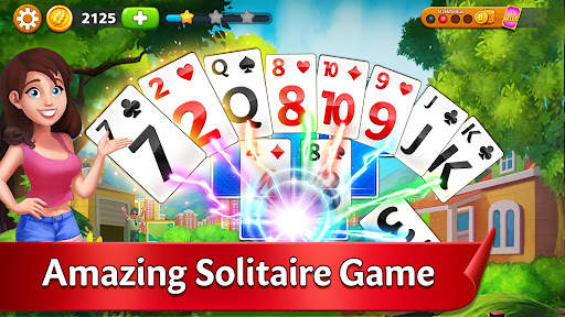 Solitaire Garden TriPeak Story screenshot 1