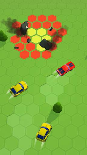 Hexagon Pursuit: Car Racing screenshot 4