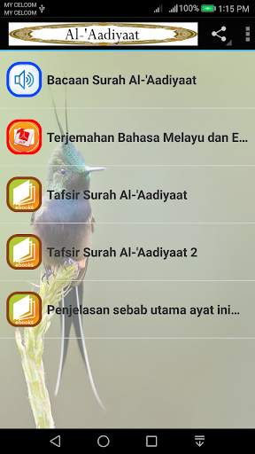 Al-'Aadiyaat скриншот 1