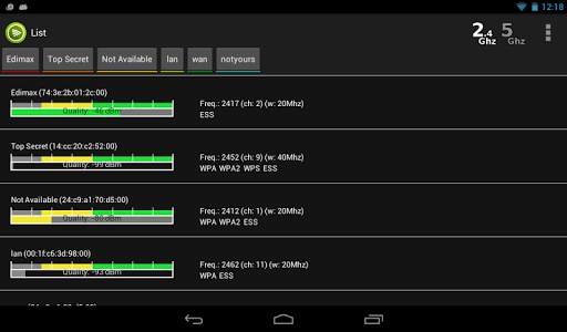 Wifi Analyzer Pro screenshot 14