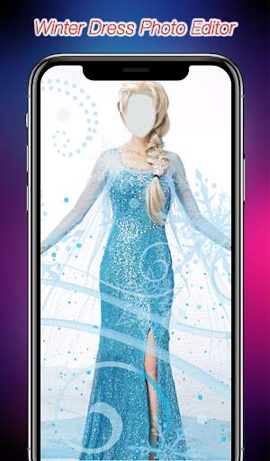 Winter Dress Photo Editor screenshot 1