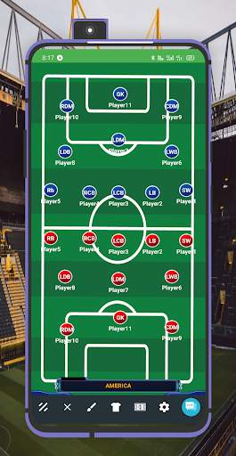 Lineup11 - Football Team Maker screenshot 1