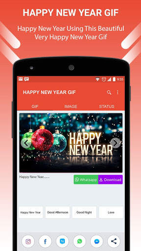 Happy New Year GIF screenshot 6