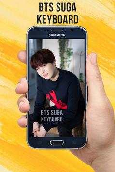 BTS Suga Keyboard KPOP स्क्रीनशॉट 1