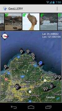 geoLLERY: view/edit GPS tags screenshot 1