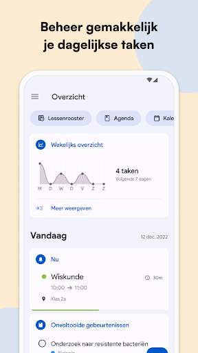 Schoolagenda: Schema, Huiswerk screenshot 3