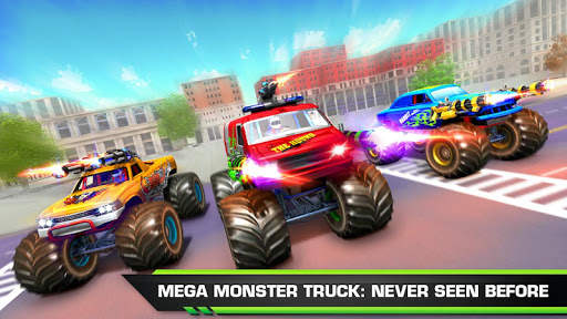 Monster Truck Racing: Monster Truck Shooting Game screenshot 8