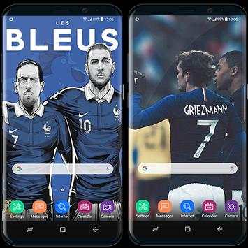 Tim sepak bola Perancis wallpaper Piala Dunia 2018 screenshot 5