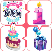 Birthday Stickers icon