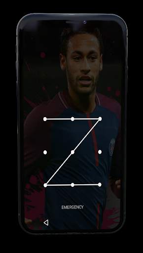 Lock Screen for Neymar   Wallpapers 3 تصوير الشاشة