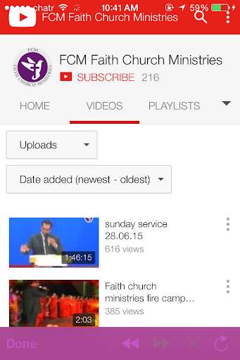 FCM TV screenshot 2