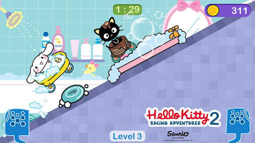 Gry Hello Kitty - samochodowa screenshot 3