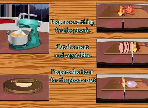 Kids cooking game - make pizza screenshot 9