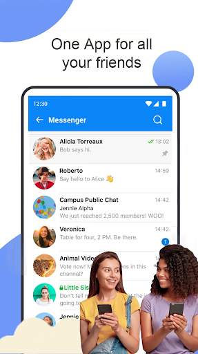 New Messenger for all messaging & social app screenshot 3