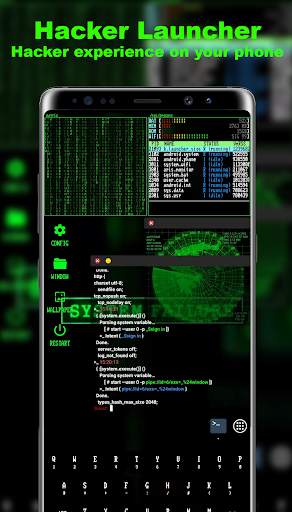 Hacker Launcher screenshot 1