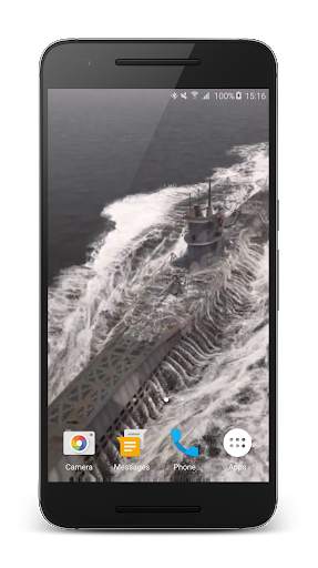 Submarine 3D Live Wallpaper screenshot 4