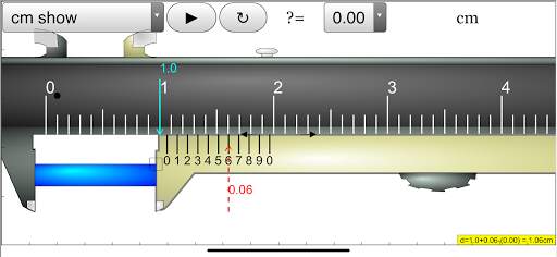Vernier Calipers Simulator screenshot 2