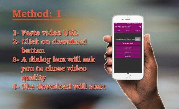 HD Video Downloader screenshot 1
