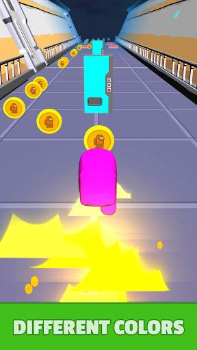 Among Us Rush 3D Games 2 تصوير الشاشة