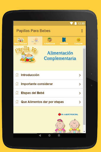 Papillas para bebés screenshot 10