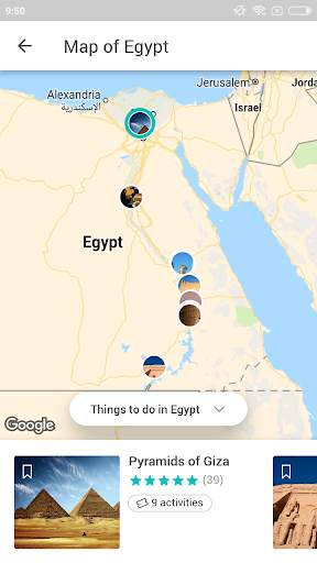 Egypt Travel Guide in English with map screenshot 5