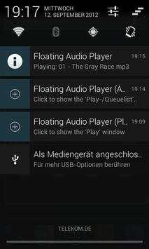 Floating Audio Player screenshot 5