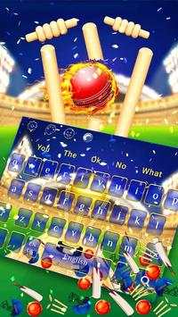 Cricket Champion Gravity Keyboard Theme स्क्रीनशॉट 2