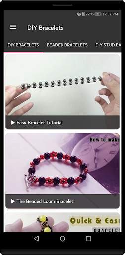 DIY Bracelet Tutorials screenshot 1