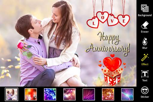 Marriage Anniversary Photo Editor screenshot 4