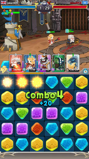 Puzzle Clash: PvP Defense Game screenshot 2