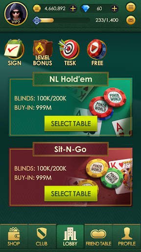 Poker World: Texas hold'em screenshot 6