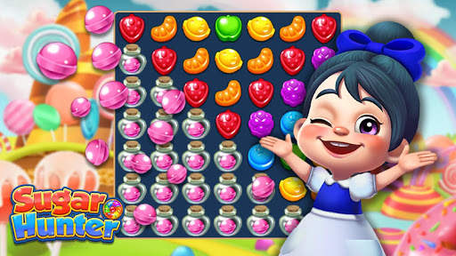 Sugar Hunter: Match 3 Puzzle 24 تصوير الشاشة