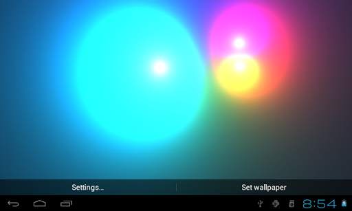 Atomic Live Wallpaper FREE screenshot 9