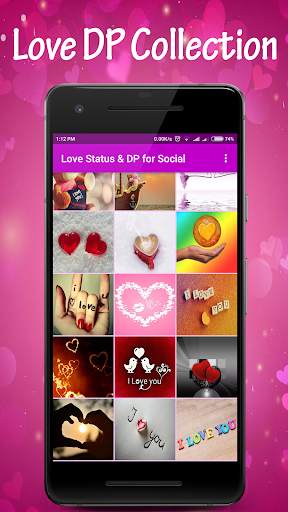 Love Status & DP for Social स्क्रीनशॉट 1