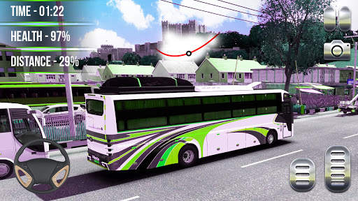 Heavy Coach Bus Offroad Drive screenshot 4
