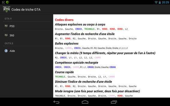 Cheats GTA screenshot 7