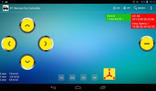 Arduino BT Remote Car Control स्क्रीनशॉट 1