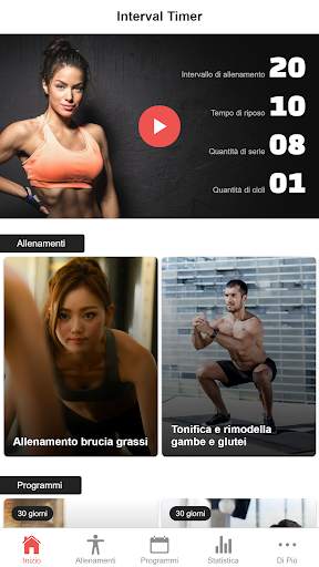 HIIT - Allenamento ad intervallo ad alta intensità screenshot 3
