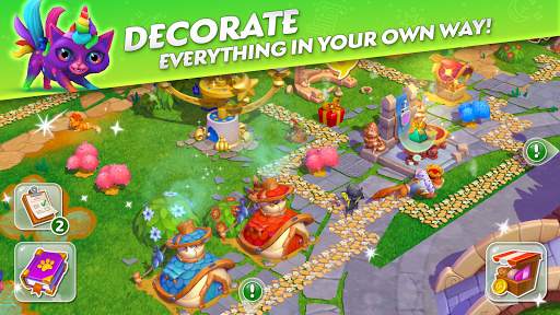 Cats & Magic: Dream Kingdom | Treasure Hunt Puzzle screenshot 5