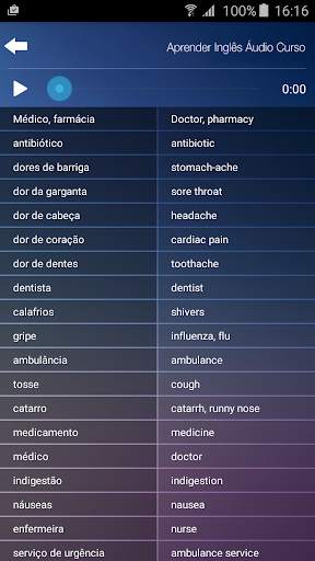 Portuguese-English Free Langua screenshot 8