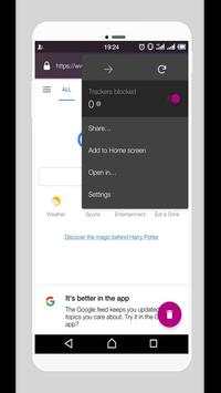 Special Browser Smart Fast Privacy Web Browser screenshot 4