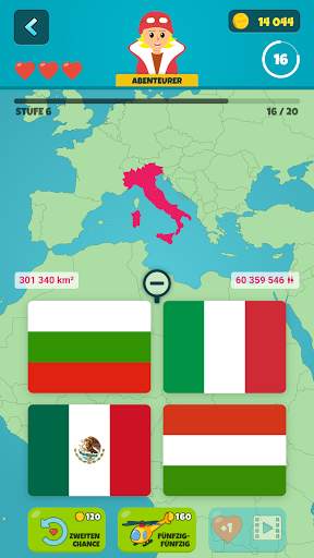 Flaggen 2: Geographie Quiz screenshot 2