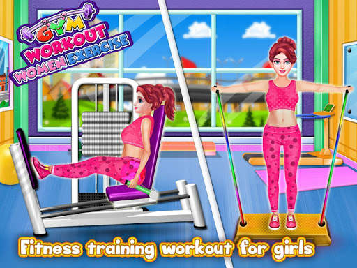 Gym Workout - Women Exercise Game screenshot 6