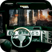 Devastated city SUV Sim icon